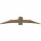 Ekena Millwork Bellingham Rough Sawn Timber Gable Bracket, Douglas Fir, 60"W x 15"H x 2"D x 6"F, 6/12 Pitch GBW060X15X0206BEL00RDF - alternate 3